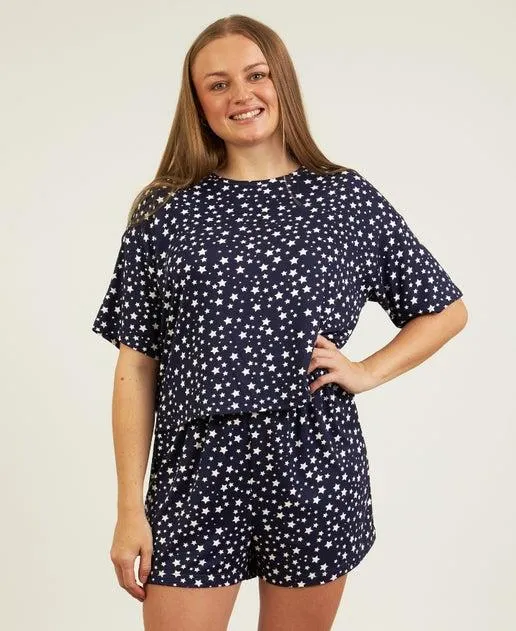 Women's Boxy Knit PJ Set