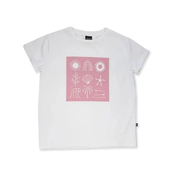 Hello Stranger Sea Shell Bailey Tee