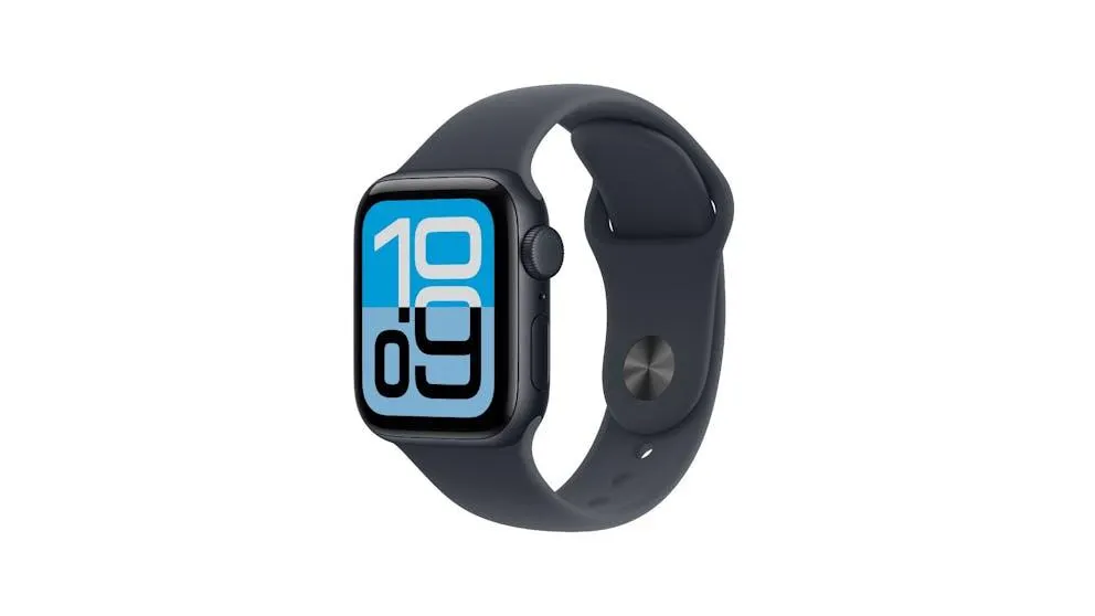 Apple Watch SE 3 25 GPS 40mm Midnight Case with Midnight Sports Band - S/M