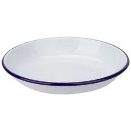 Falcon Enamelware Coupe Dinner Plate, 24cm