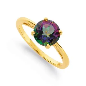 9ct Mystic Topaz Ring
