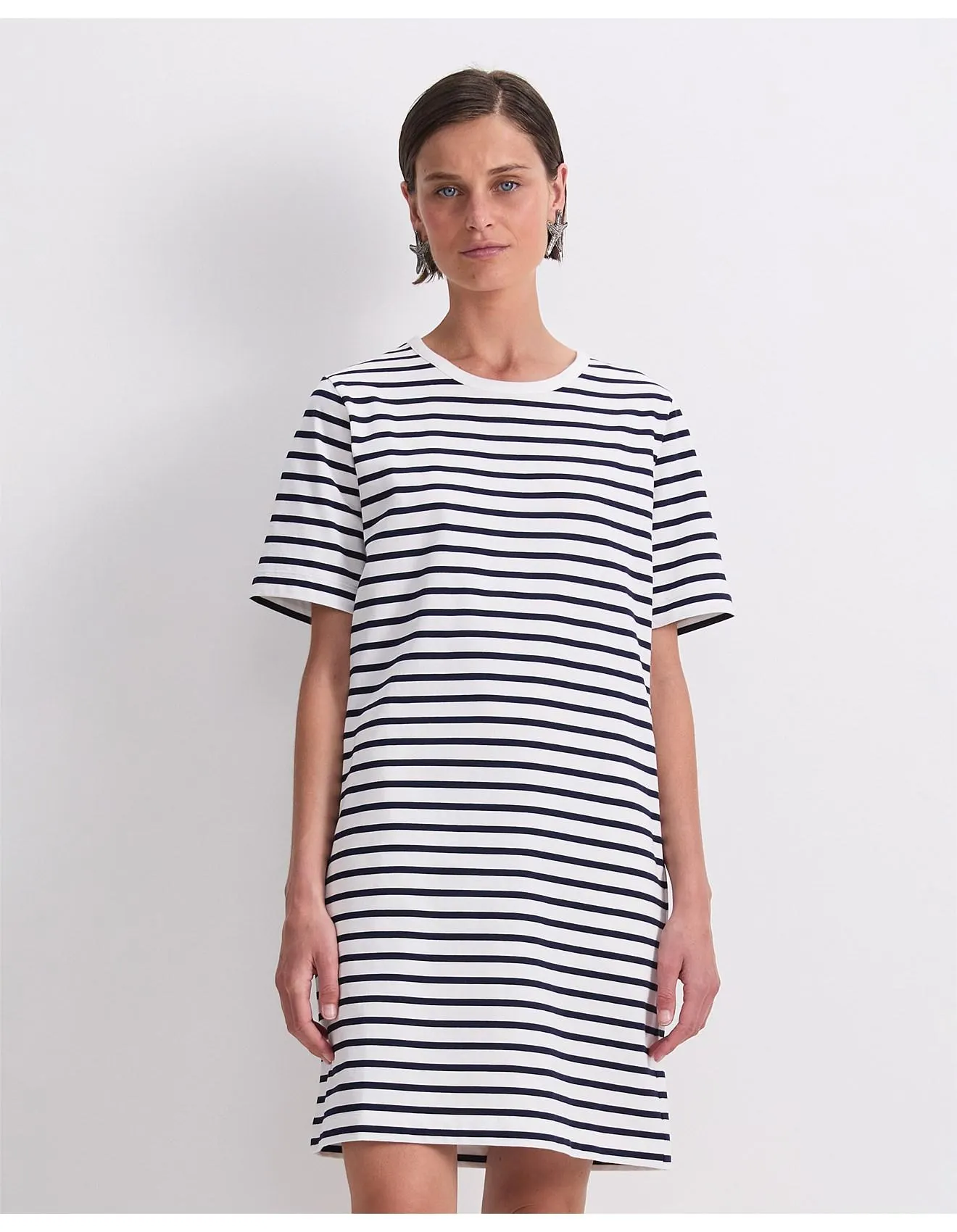 STRIPE SHOPPER DRESS