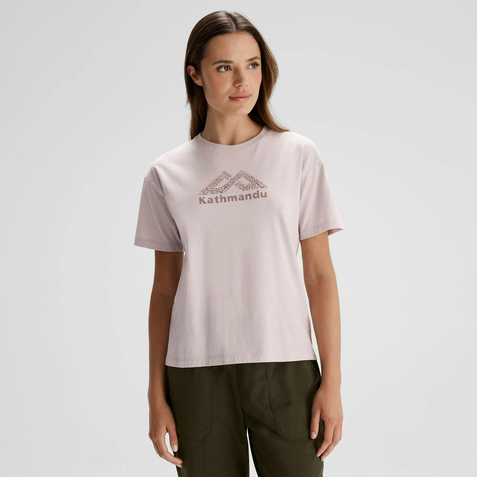 Women's Kathmandu Logo x Simon Beck Organic Cotton T-shirt