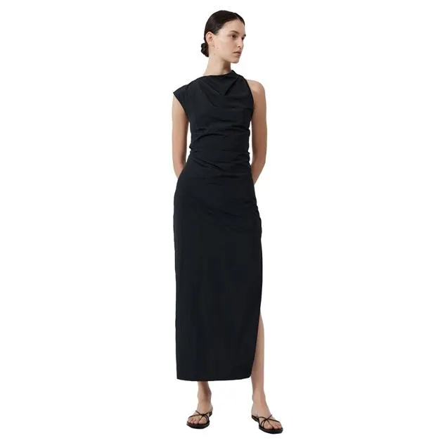 St. Agni Asymm Tuck Dress