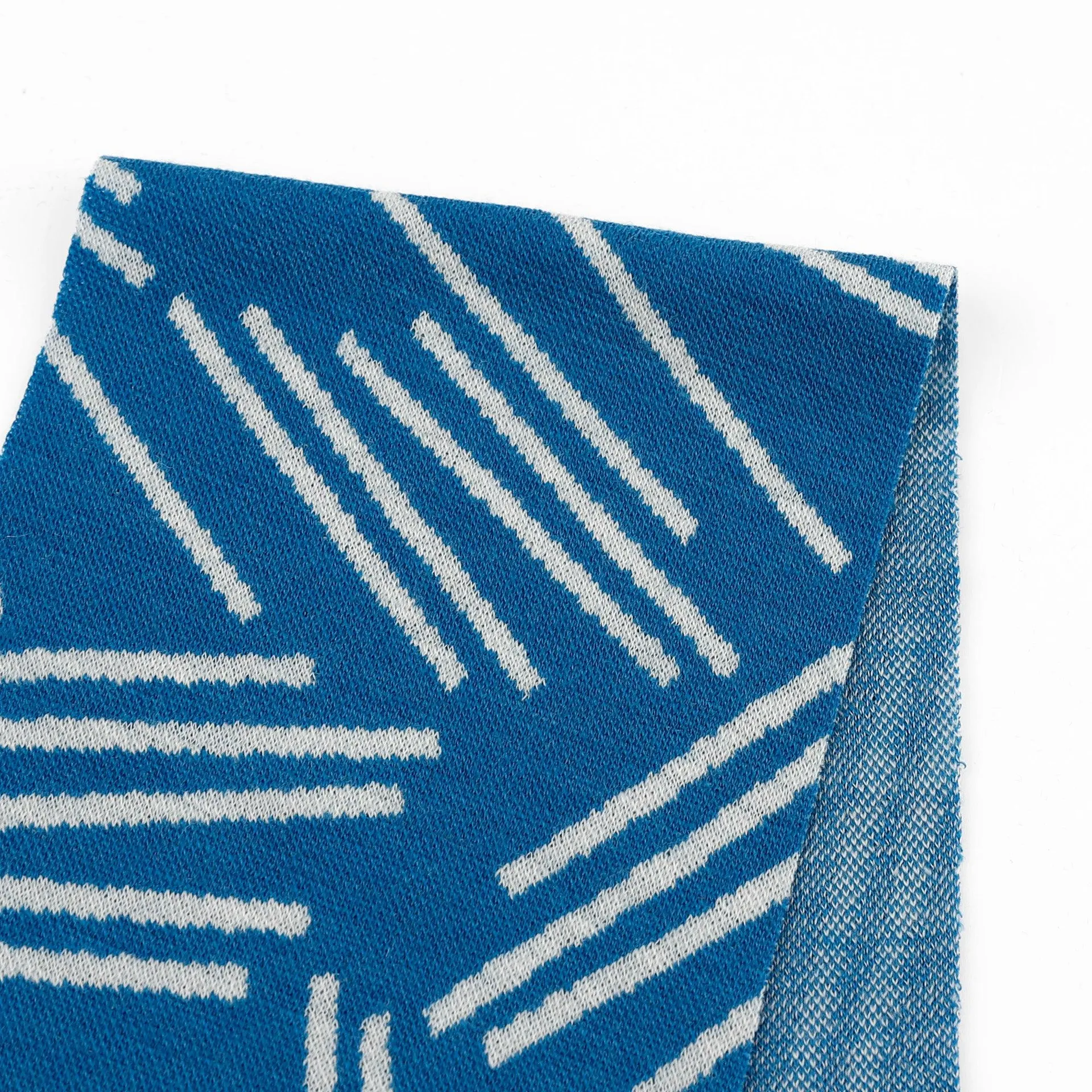 Matchsticks Merino Jacquard - Cerulean Blue