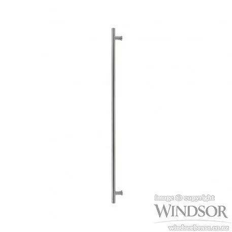 Windsor Brass Entrance Pull Handles Round Profile (316 SS Marine Grade)