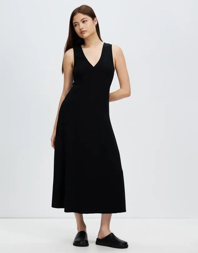 Sabine Japanese Crepe Dress