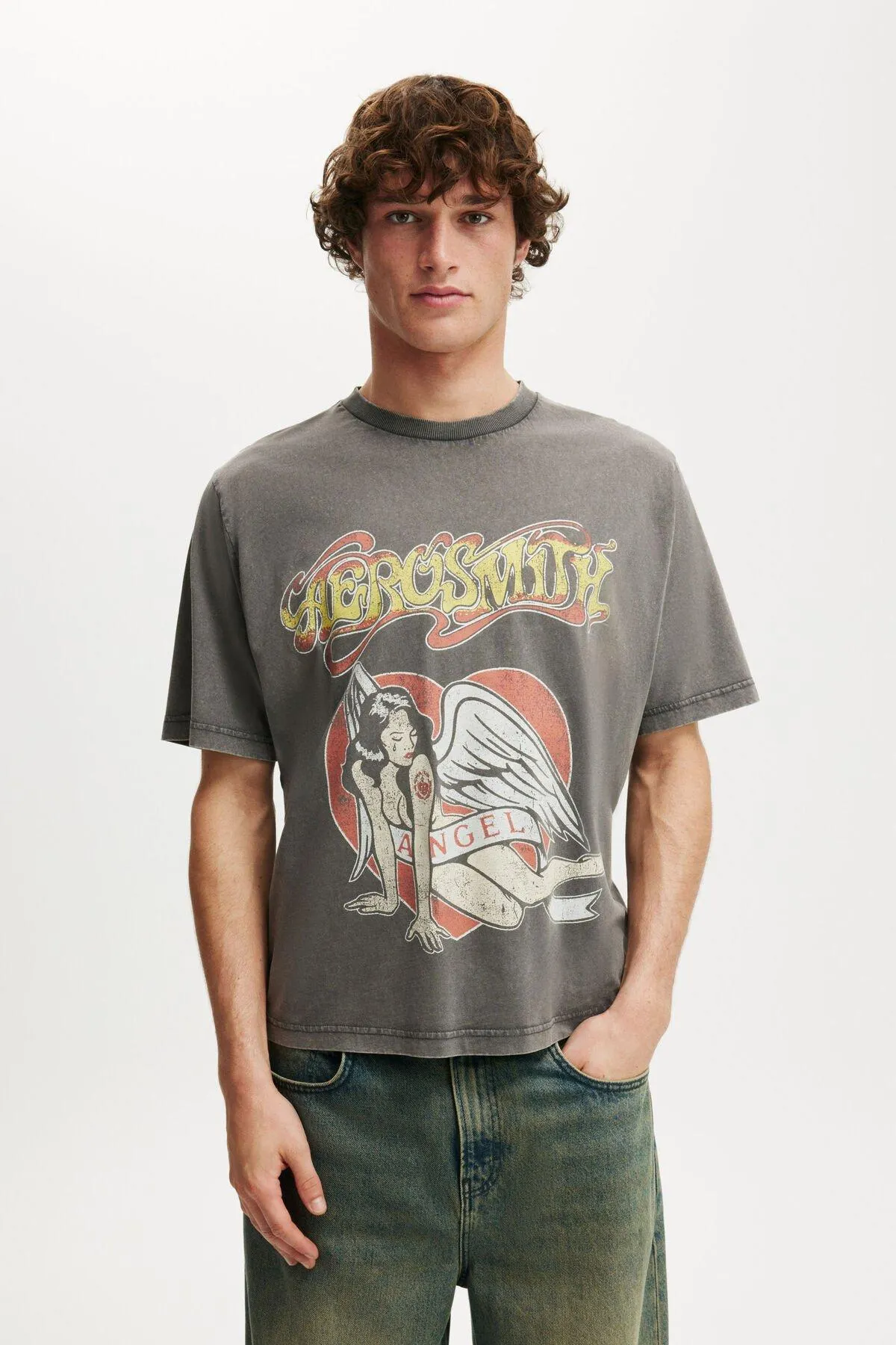 Aerosmith Cropped Fit Music T-Shirt