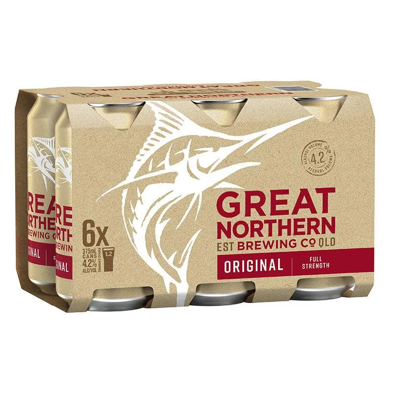 Great Northern Original 6pk 375ml Cans