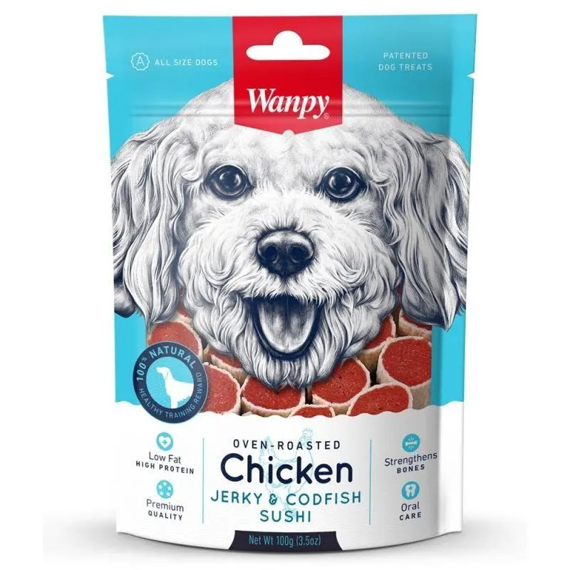 Wanpy Chicken Jerky Dog Treats