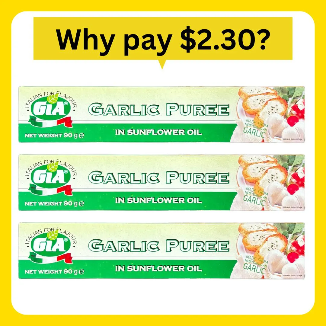 Gia Garlic Puree 90g