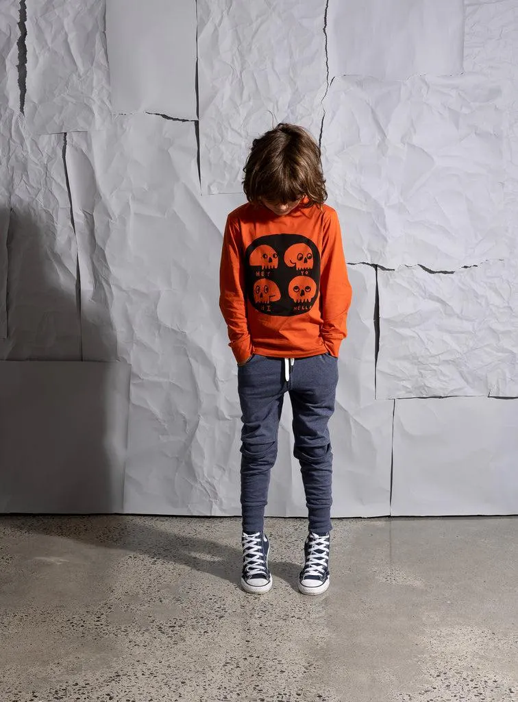 Minti Friendly Skulls Tee