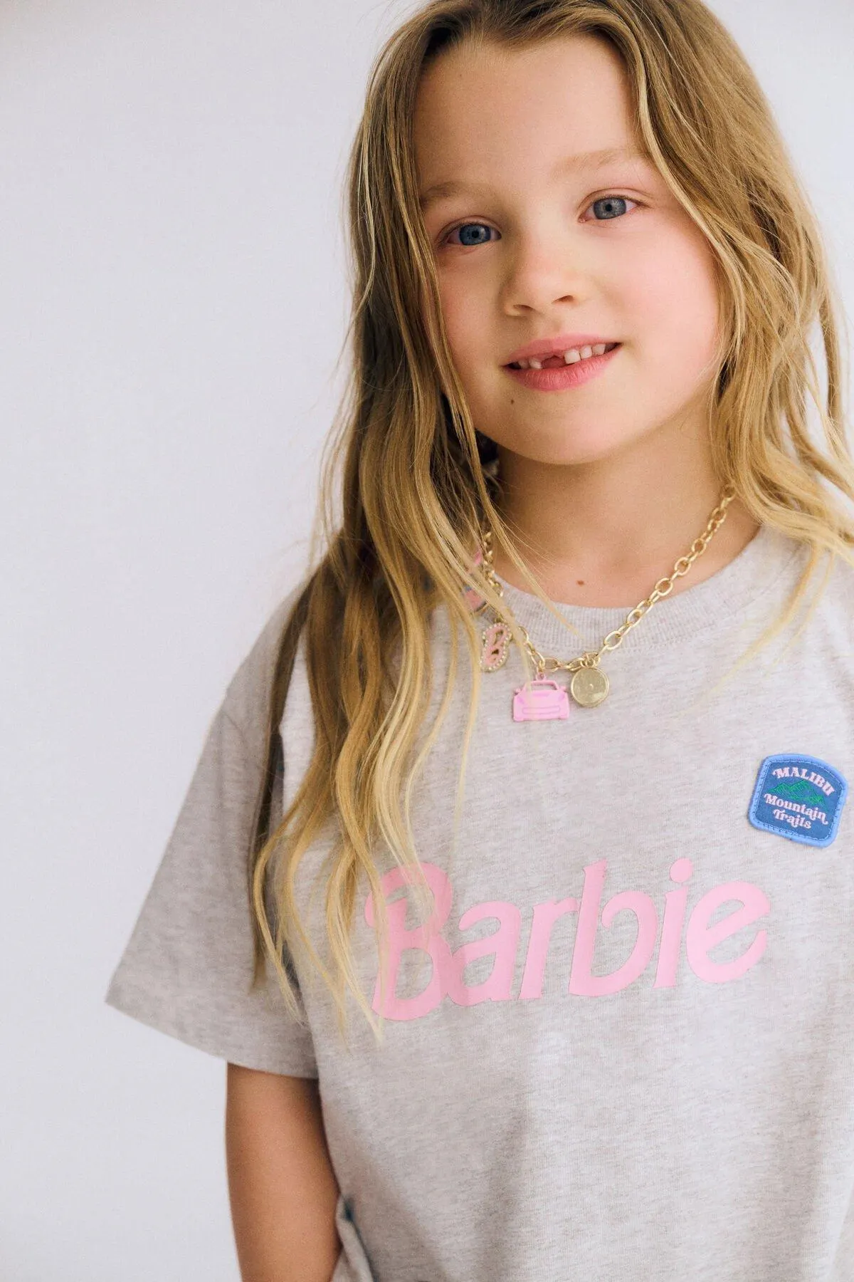 Barbie Shoulder Short Sleeve Tee