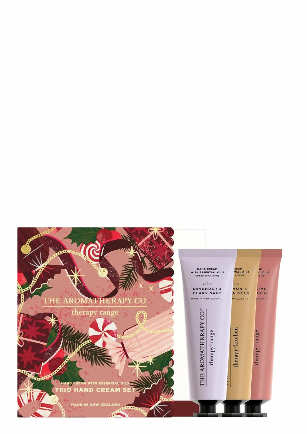 The Aromatherapy Co. Therapy Festive Hand Cream Trio Gift Set
