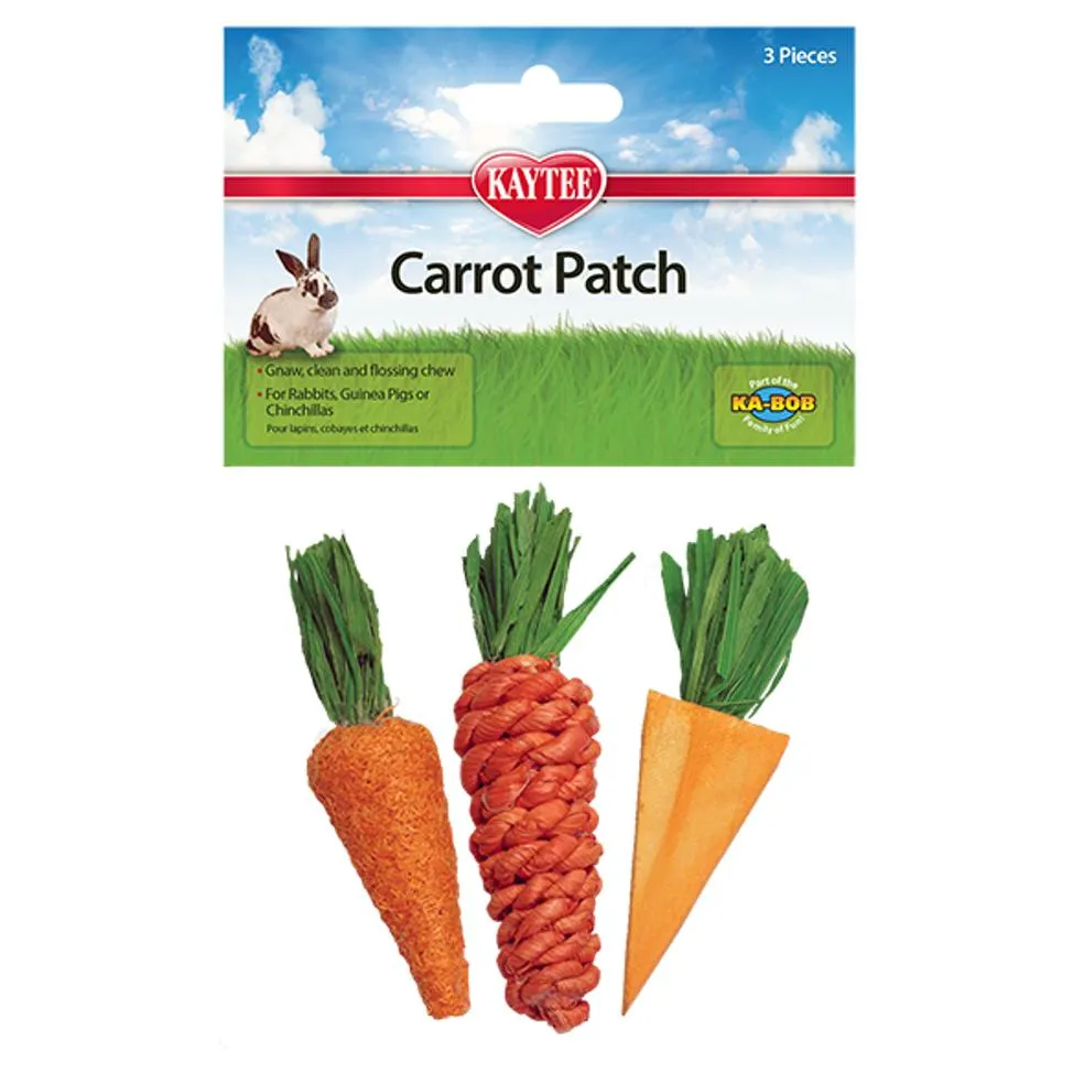 Kaytee Carrot Patch Chew Toy