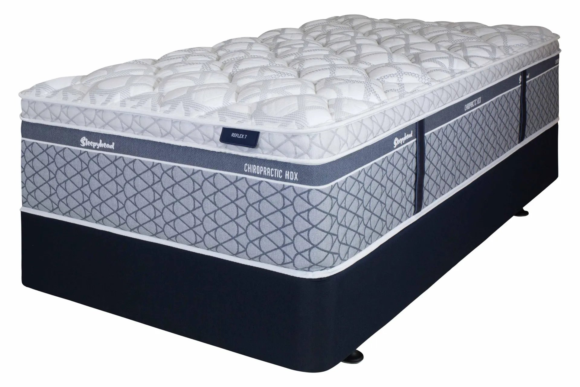 Chiropractic HDX Reflex 7 King Single Mattress & Base - Mattress & Base