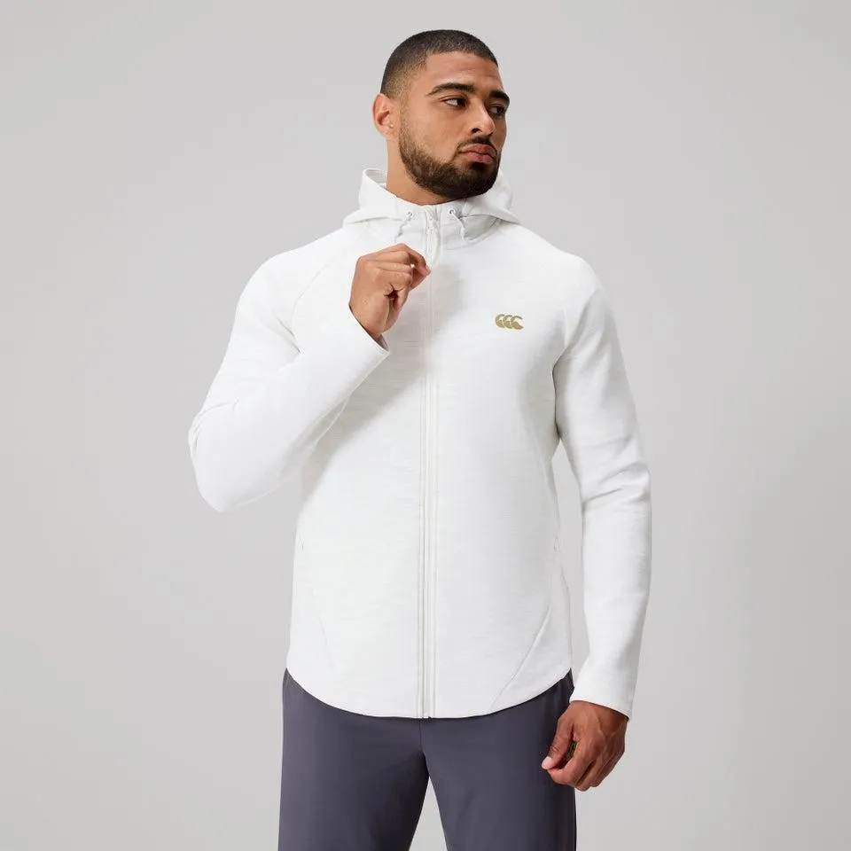 MENS EVEREST FULL-ZIP HOODIE WHITE