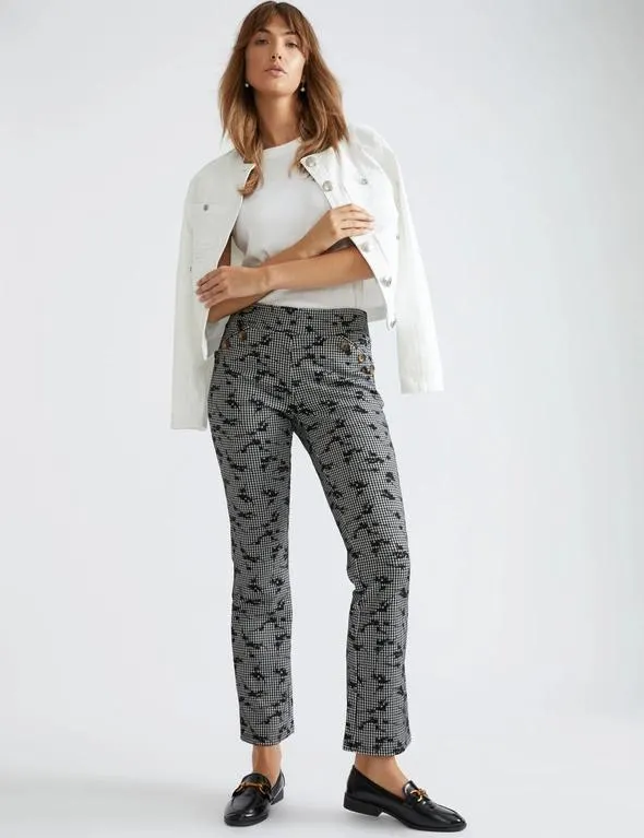 Katies Jacquard Knit Legging