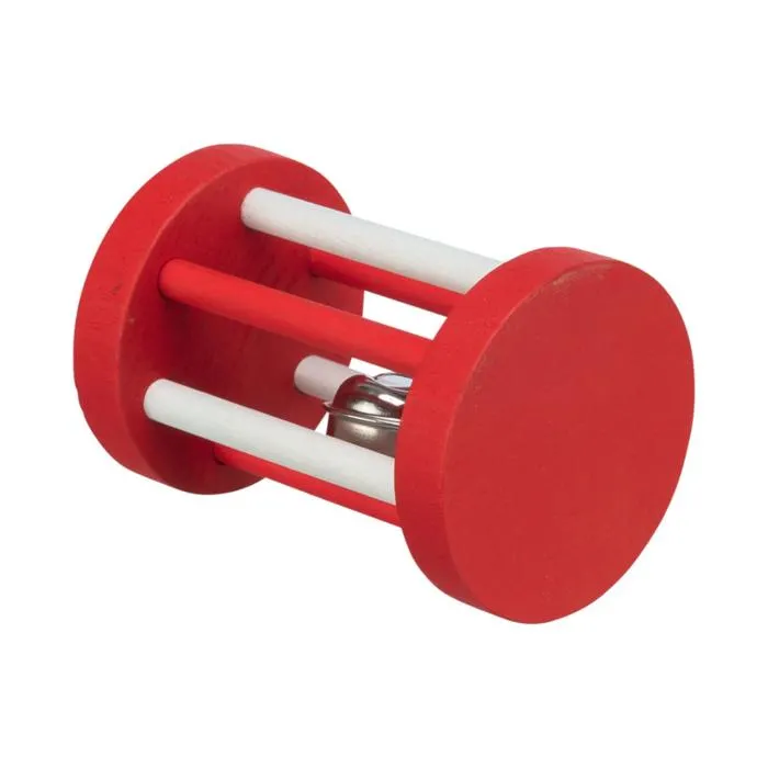 Xmas Wooden Playing Roll with Bell