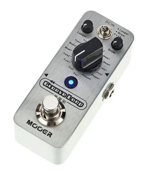 MOOER GROOVE LOOP - LOOPER & DRUM MACHINE MICRO PEDAL