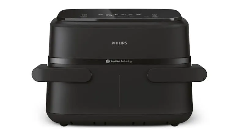 Philips 1000 Series Dual Basket 7L Air Fryer - Black (NA150/00)