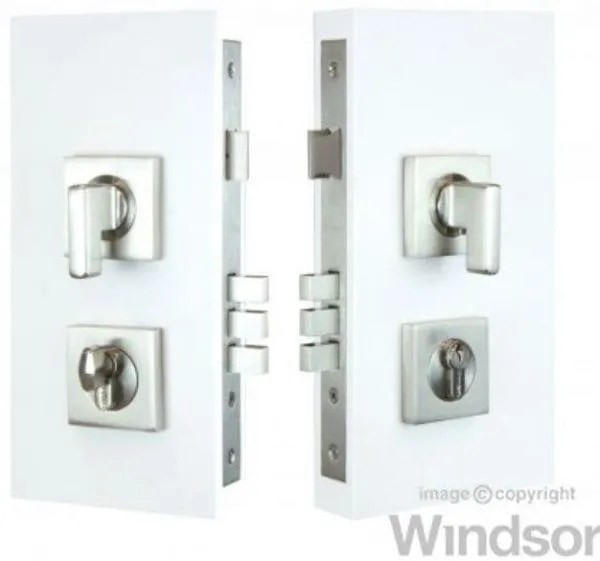 Mini Lever Entrance Lock Kit Square, 60m
