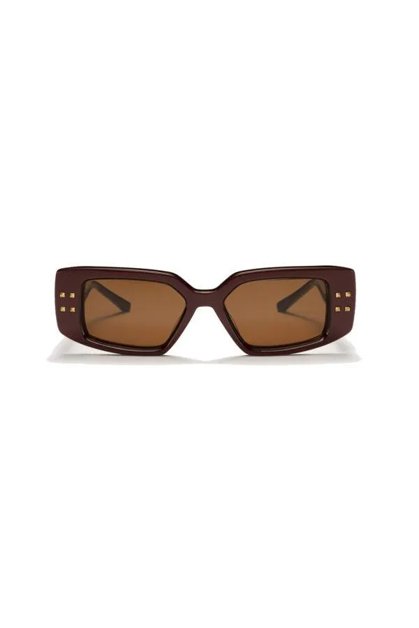 V Rectangular Sunglasses