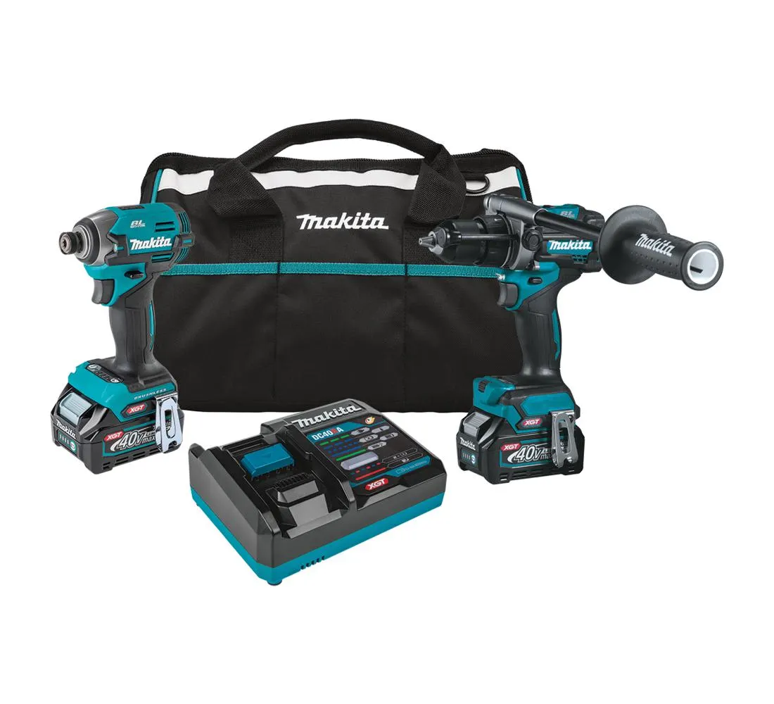 XGT 2 Piece Combo Kit 40Vmax 2x 2.5Ah