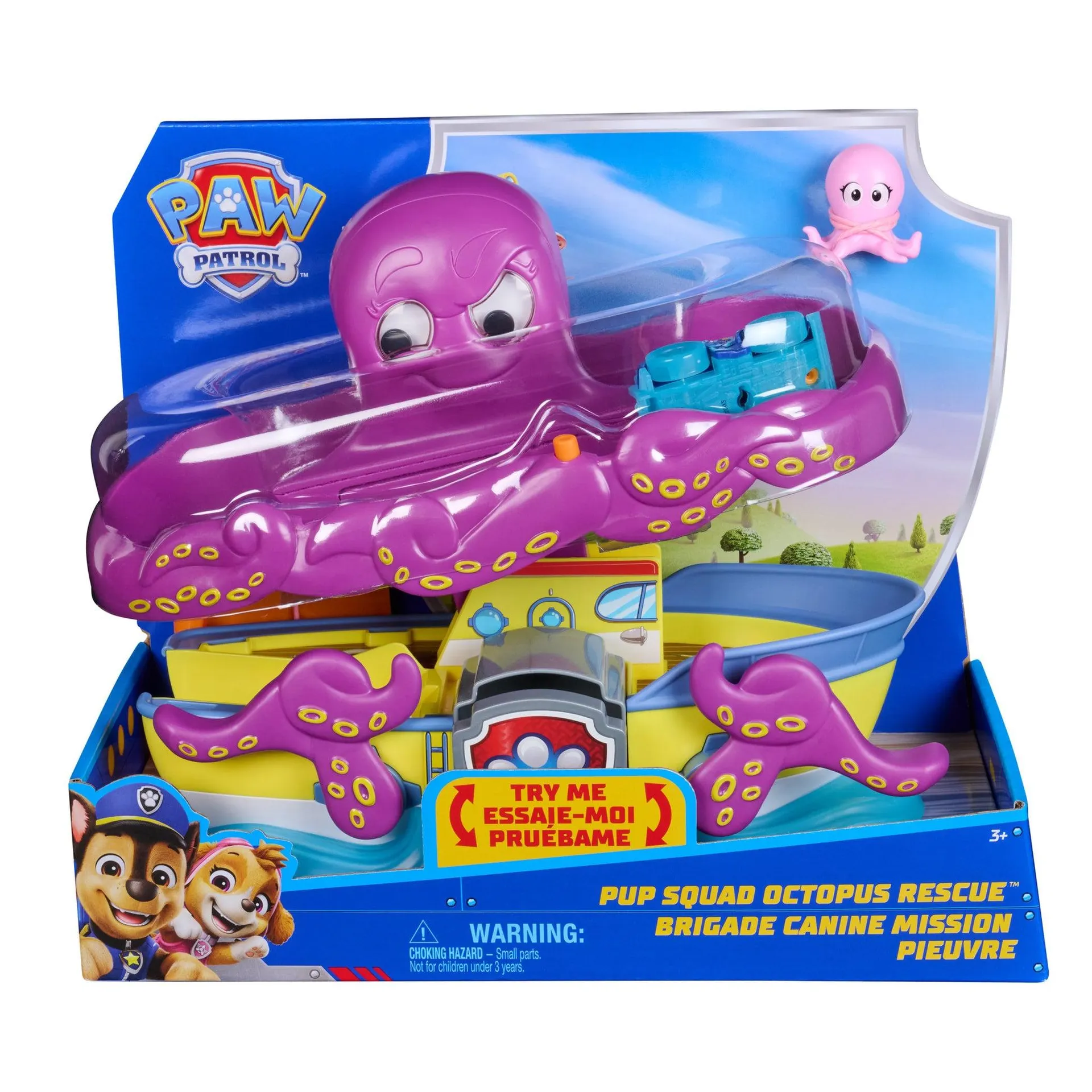 PAW Patrol Pup Squad Octopus Rescue Playset