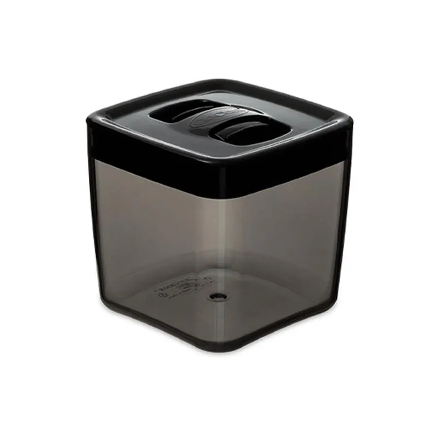 ClickClack Display Cube 1.4L Airtight Container Black