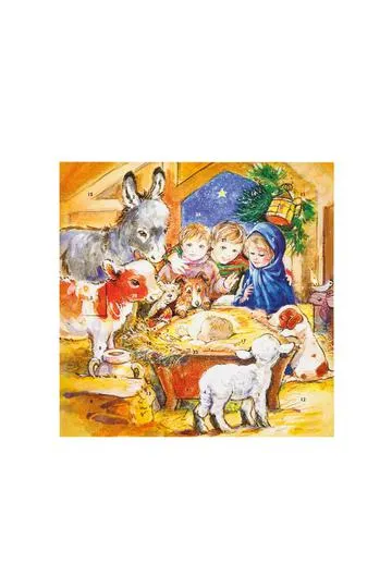 Advent Calendar Nativity Scene Small