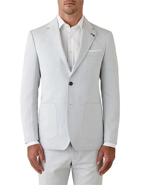 DOUBLE FACED TWILL SPORTS JACKET