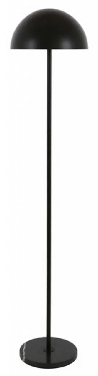 Knoll Marble Floor Lamp Black