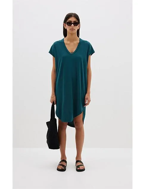 boxy t.shirt dress w/ tail II