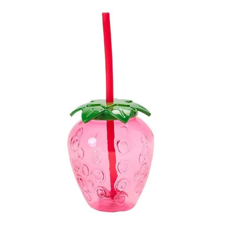 Living & Co Strawberry Cup Pink 500ml