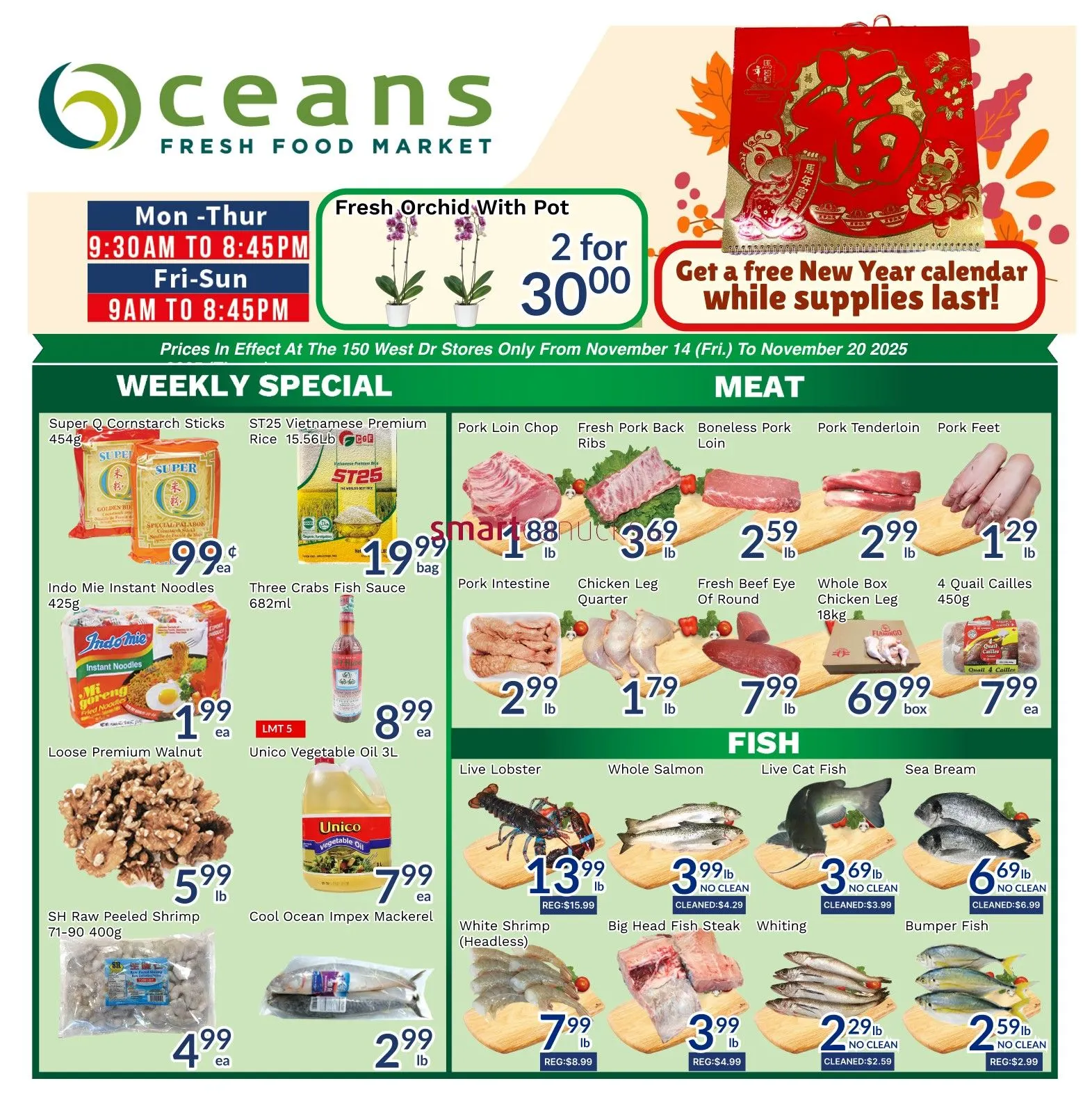  Oceans Sales from November 14 to November 20 2025 - flyer page 1