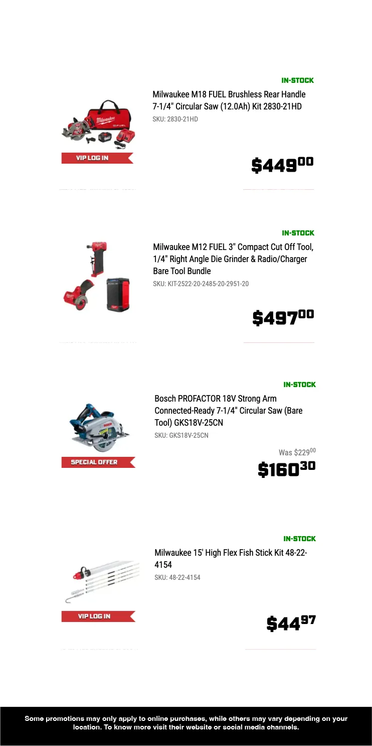 Weekly ad Ohio Power Tool Deals from May 7 to May 31 2025 - Page 3