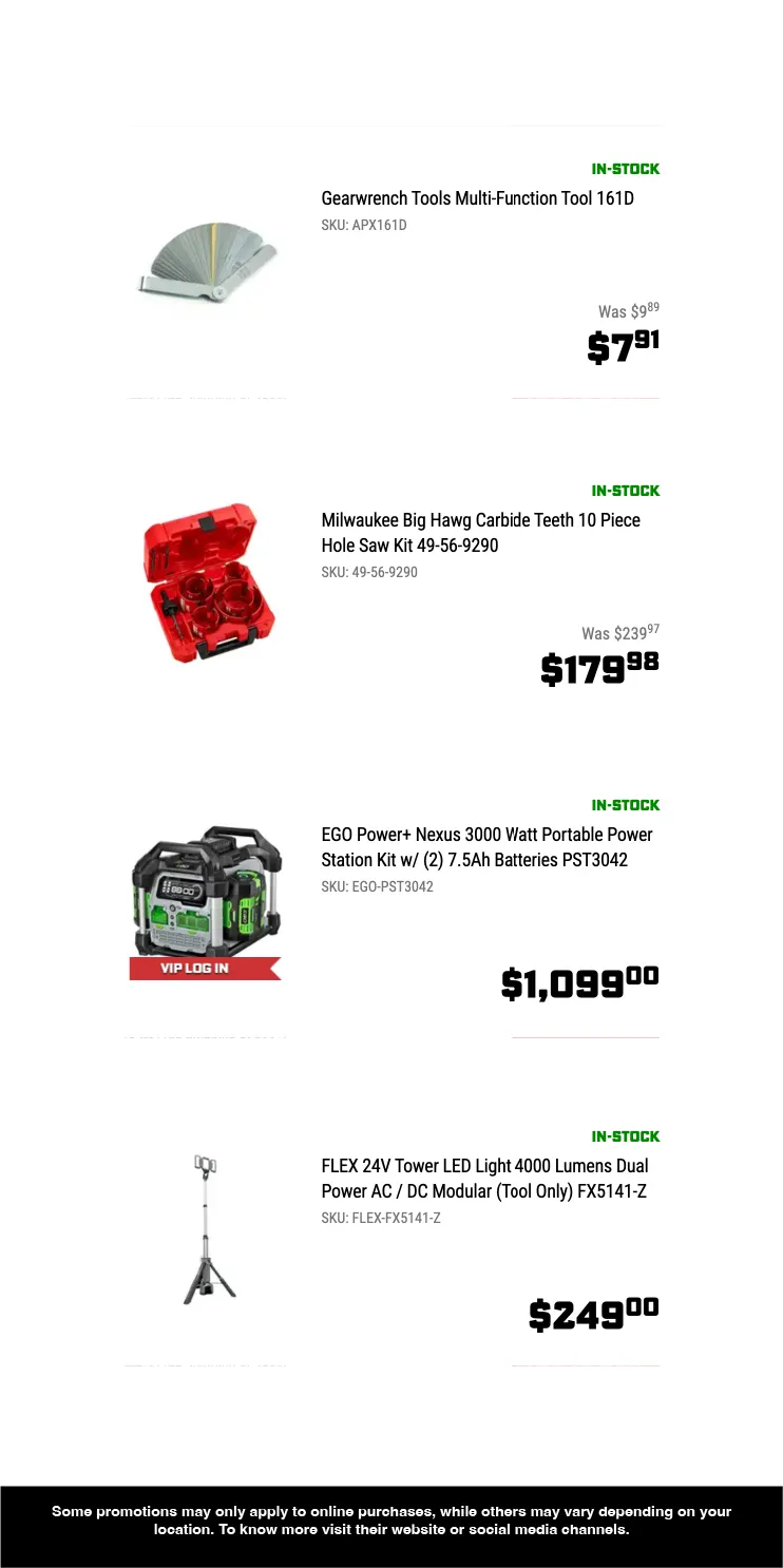 Weekly ad Ohio Power Tool Deals from May 7 to May 31 2025 - Page 5