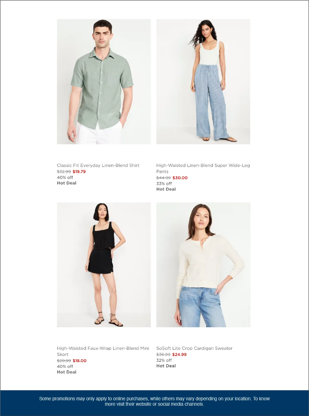 Weekly ad Old Navy Sales from April 1 to April 30 2025 - Page 2