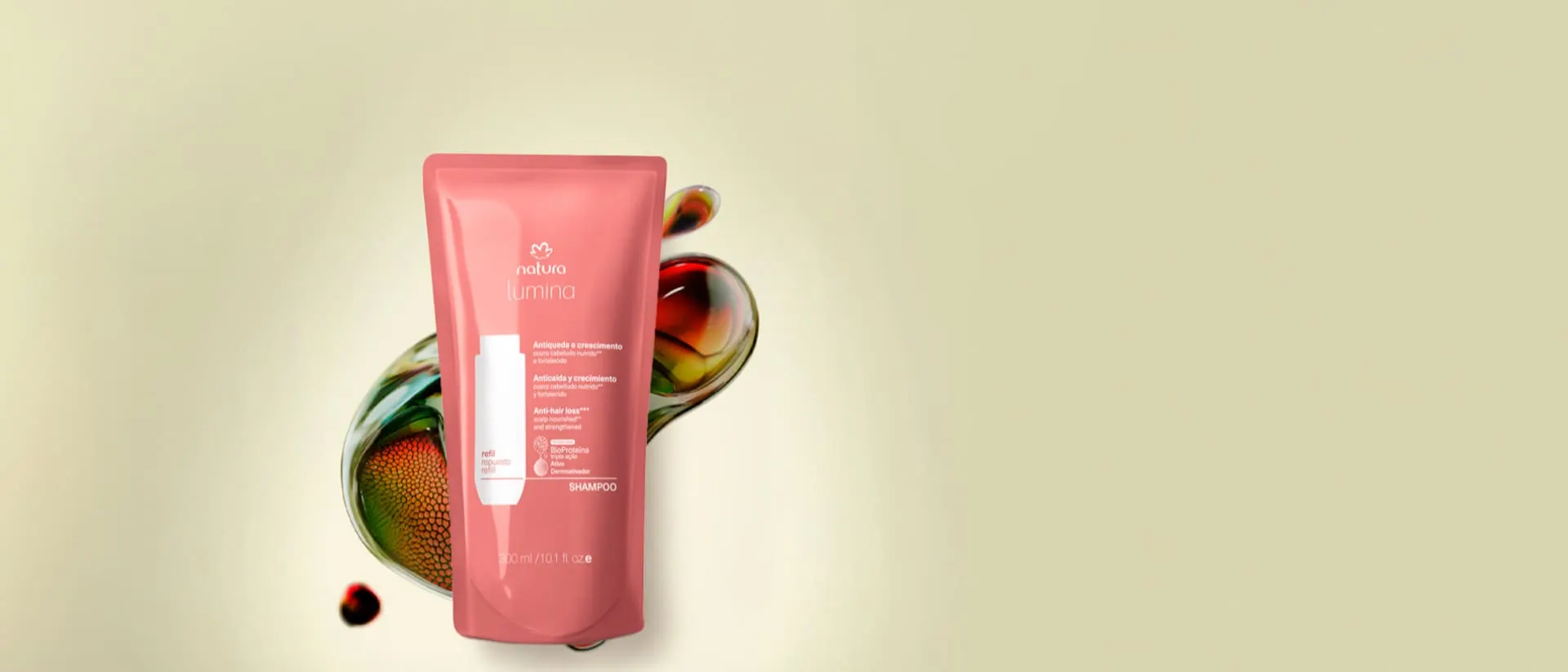 Refil Shampoo Estimulante Antiqueda e Crescimento