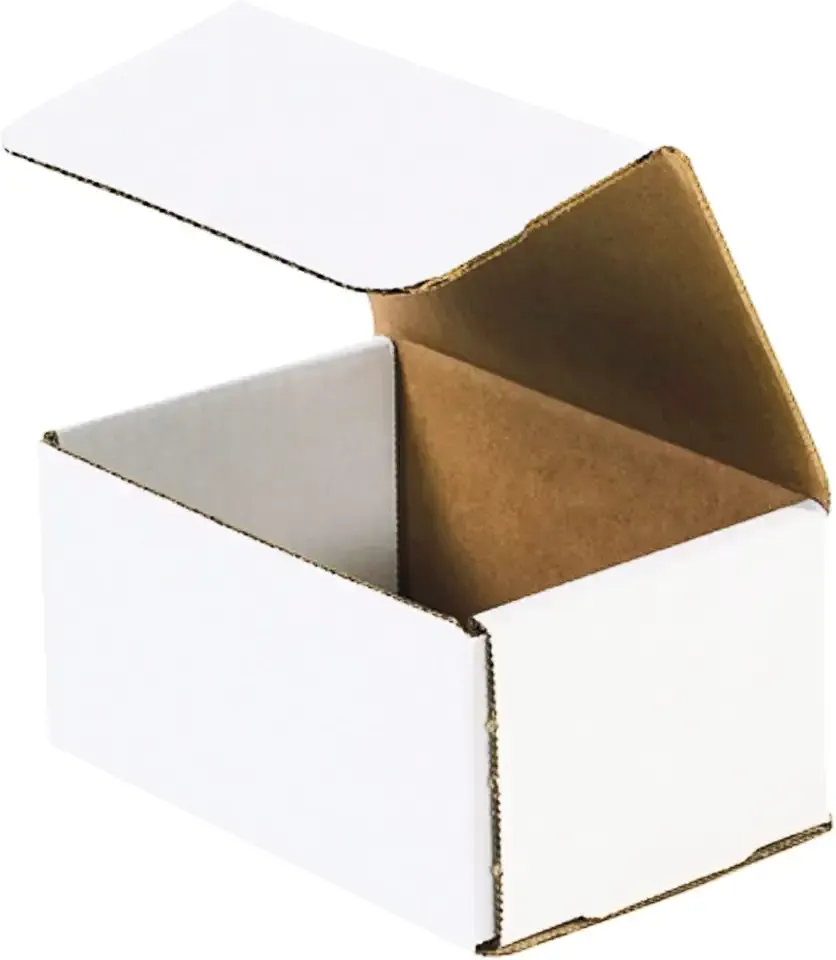 BOX USA Shipping Boxes Small 6"L x 4"W x 3"H 50-Pack - Corrugated Cardboard Box for Moving, Mailing, Packing, Packaging and Storage