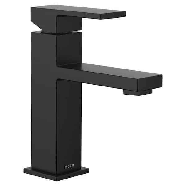 Revyl Single Hole Single Handle Bathroom Faucet in Matte Black