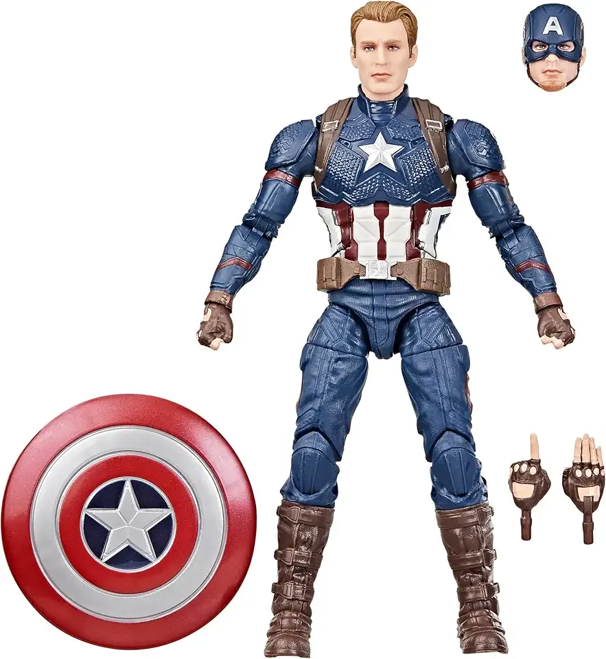 Marvel Legends Series Captain America, Avengers: Endgame Collectible 6 Inch Action Figure