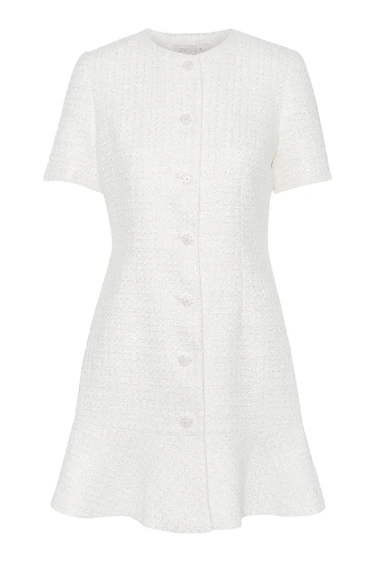 Tilly Mini Dress - Hvit