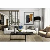 Sol PVC, lames à clipser GITA 229x12,5 cm épaisseur 5,7 mm couleur naturelle - Gerflor