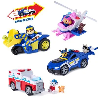 LA PAT' PATROUILLE -VEHICULE + FIGURINE SEARCH & RESCUE