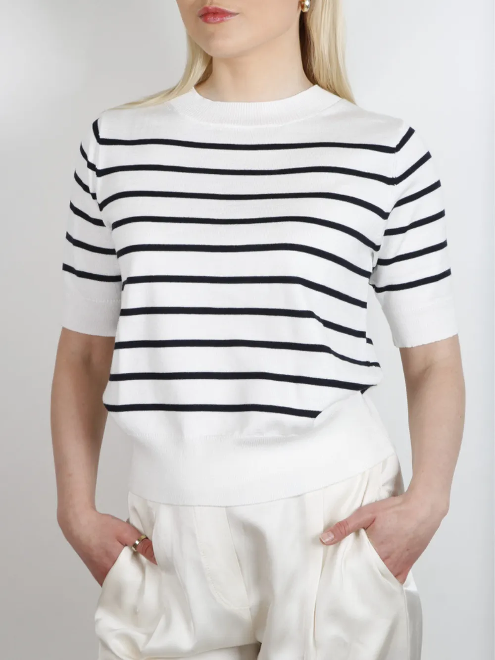 SANDRA STRIPE TOP