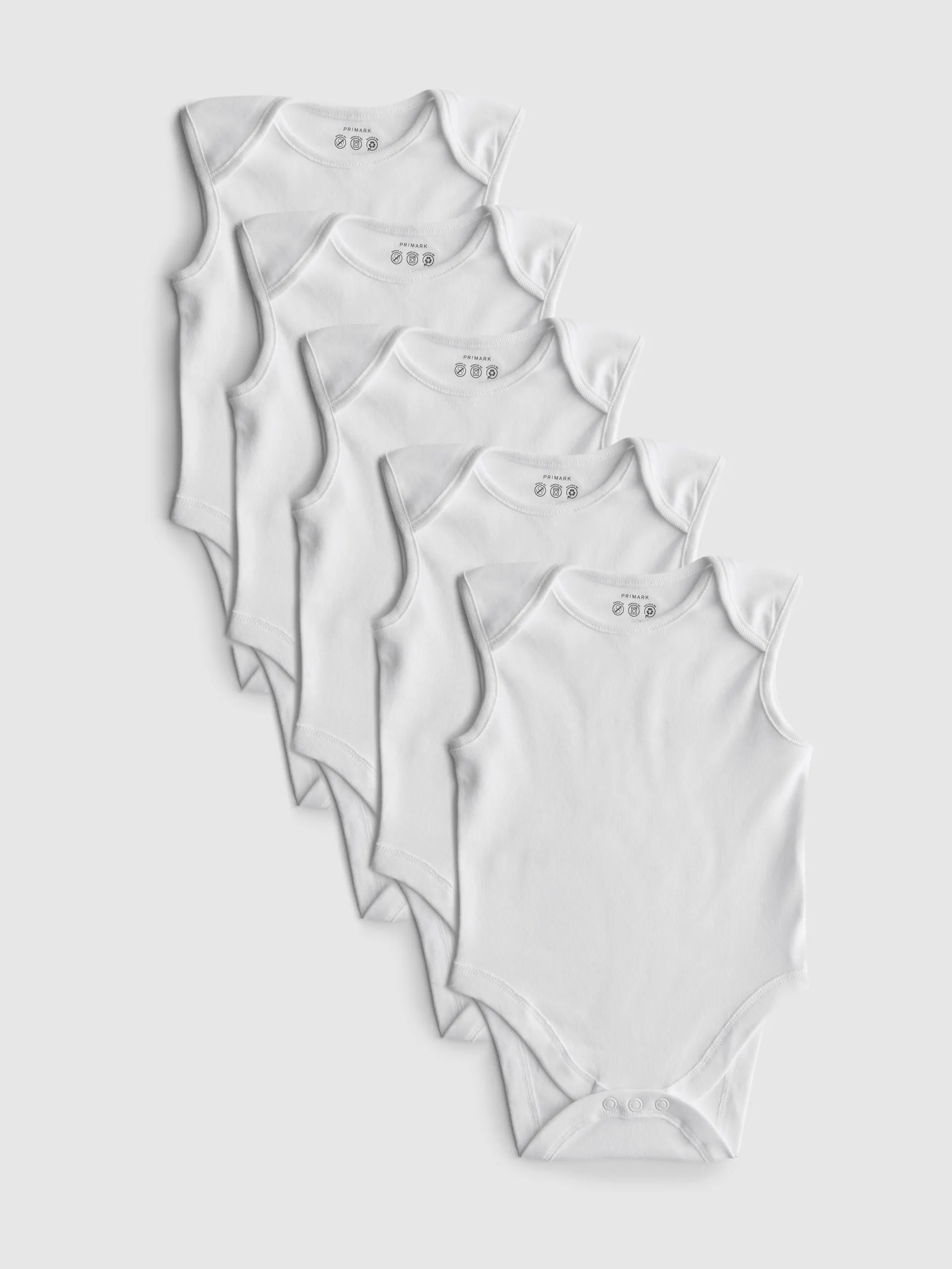 0–36 mois | 5 bodys sans manches