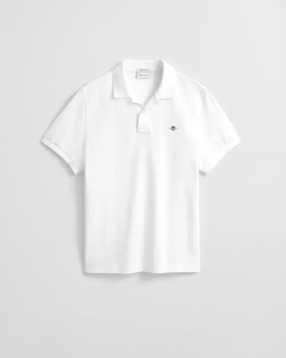 Klassisk piquéskjorte i regular fit