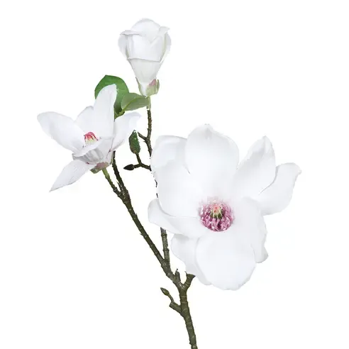 Magnolie - creme - Kunstpflanze
